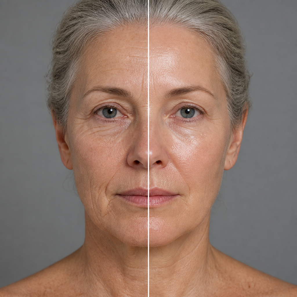 1. Visibly Plumper, Smoother Skin By The First Morning