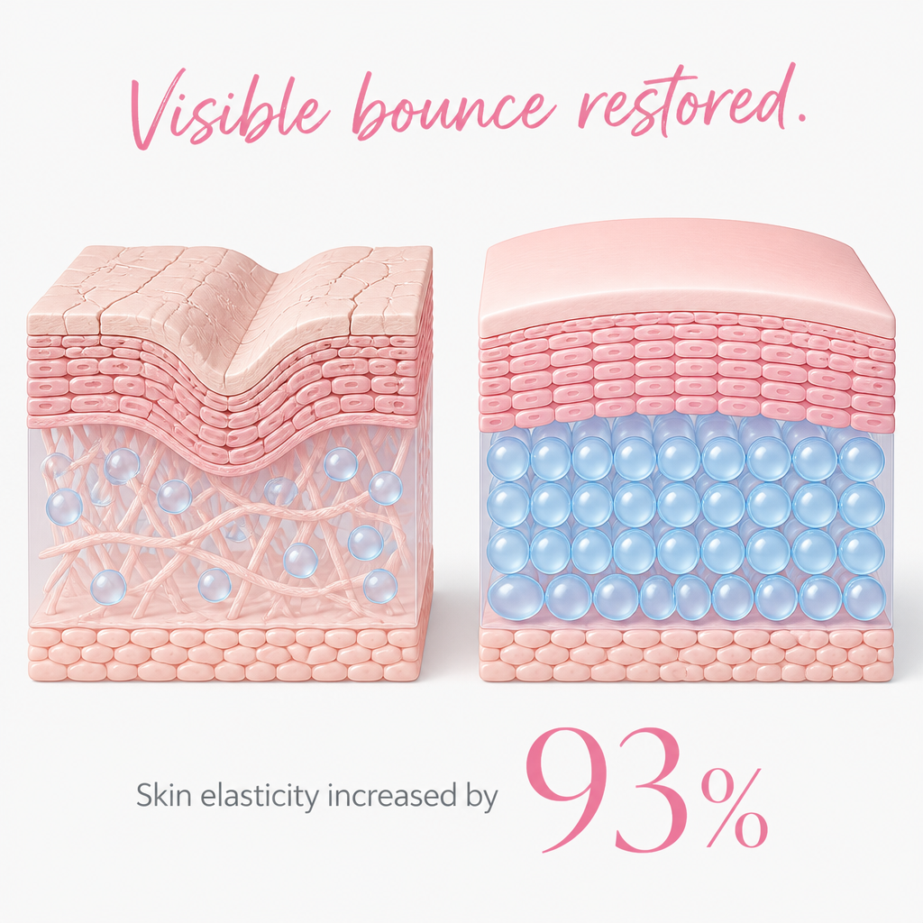 3. It Gives Your Skin Its Bounce Back